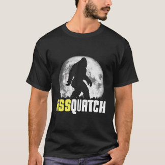 Asquatch Big Butt Bigfoot Night T-shirt