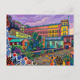 Asquith Bottom Mills Sowerby Bridge Briefkaart