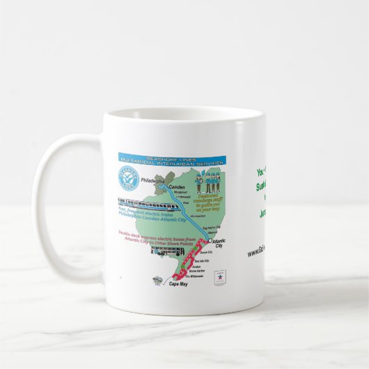 ASR SEASHORE LINES (STEEL SHIELD & MAP) KOFFIE MOK (Links)