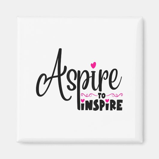 Asre To Insre Sitive Motivational Gift Tee  Magneet (Voorkant)