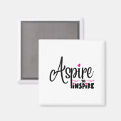 Asre To Insre Sitive Motivational Gift Tee Tank To Magneet (Voorkant / Achterkant)