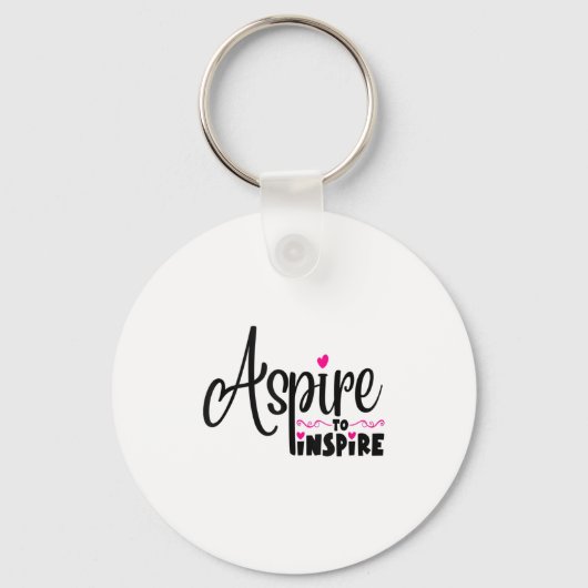 Asre To Insre Sitive Motivational Gift Tee Tank To Sleutelhanger (Voorkant)