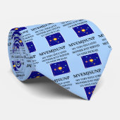 asronomie stropdas (Opgerold)