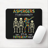 ASS Asperger is Niet een Beperking een Ander Muismat (Met muis)