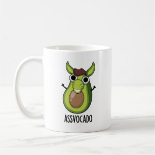 Ass-vocado grappige avocado woordspeling koffiemok