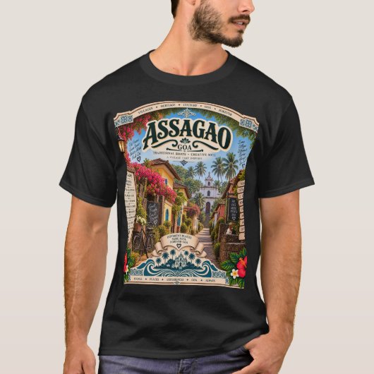 Assagao Goa T-shirt (Voorkant)