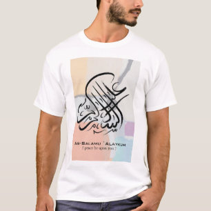 Assalamu'alaikum - Arabische kalligrafie T-shirt