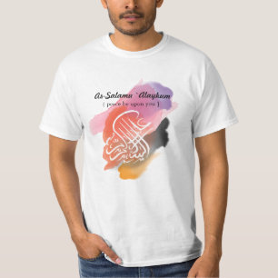 Assalamu'alaikum - Arabische kalligrafie T-shirt