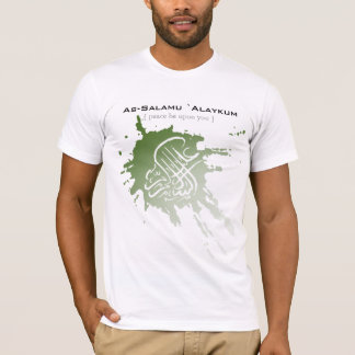 Assalamu'alaikum - Arabische kalligrafie T-shirt