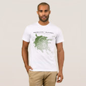 Assalamu'alaikum - Arabische kalligrafie T-shirt (Voorkant volledig)