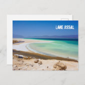 Assalsee | Dschibuti Briefkaart (Voorkant / Achterkant)