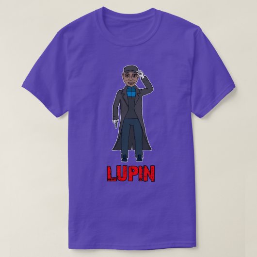 Assane Diop Lupin T-shirt (Design voorkant)
