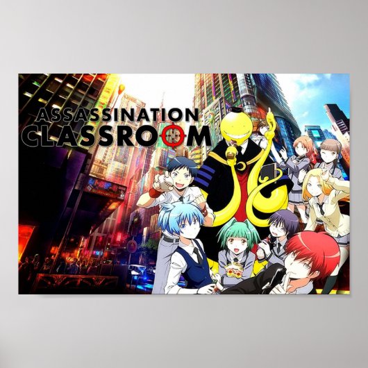 Assasering klassroom poster (Voorkant)