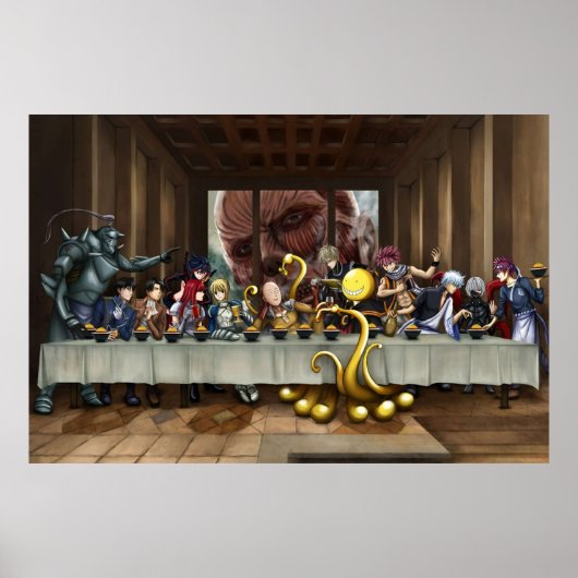 Assassering Classroom Reunion Anime Poster (Voorkant)