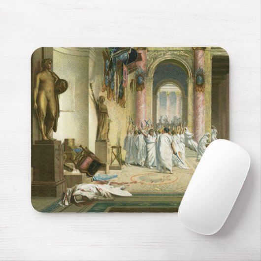 Assassering van Julius Caesar Muismat (Met muis)