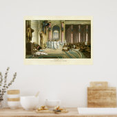 Assassering van Julius Caesar Poster (Keuken)
