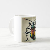 Assassin Bug 080824IREF201 - Watercolor Koffiemok (Voorkant links)