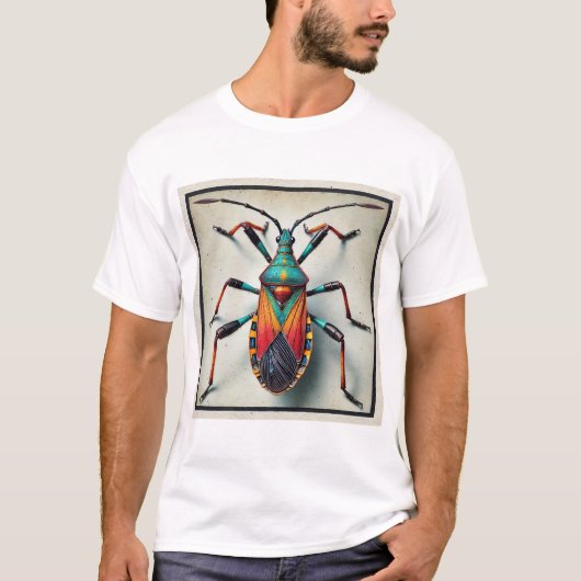 Assassin Bug 280824IREF201 - Watercolor T-shirt (Voorkant)