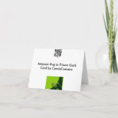 Assassin Bug in de gevangenis Garb Note Kaart (Achterkant)