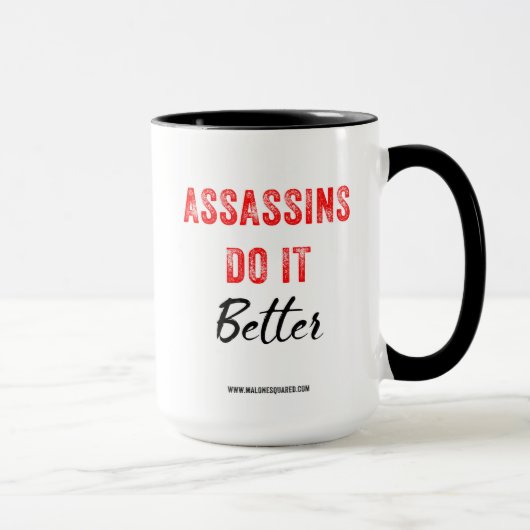 Assassin doet het betere koffie-Mok Mok (Rechts)
