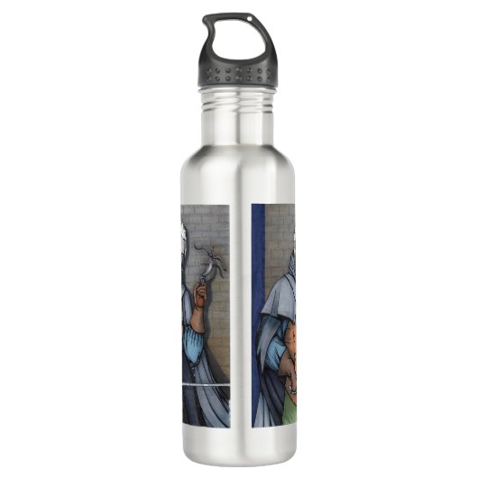 Assassin Waterfles (Achterkant)