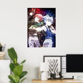 Assassination Classroom Karma Nagisa Poster (Thuiskantoor)