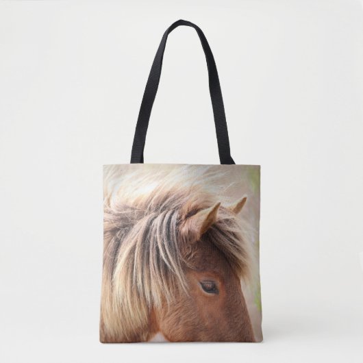 Assateage Wild Horse Tote Bag (Voorkant)
