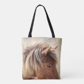 Assateage Wild Horse Tote Bag (Achterkant)