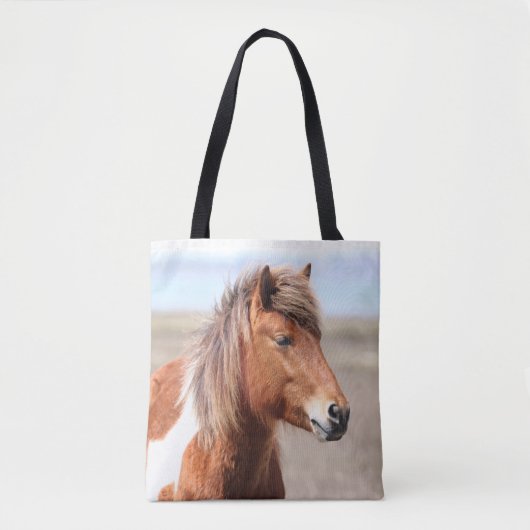Assateage Wild Horses Tote Bag (Voorkant)