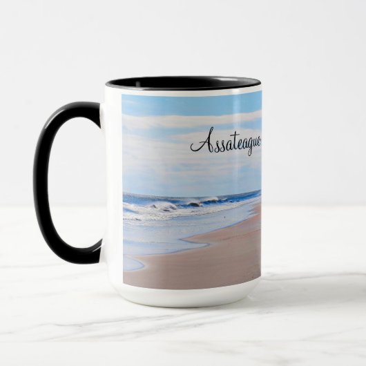 Assateague Beach Koffie Mok (Links)