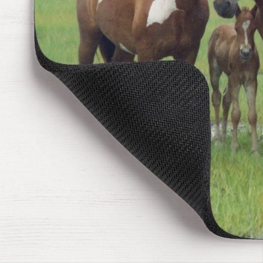 Assateague Horses Mousepad Muismat (Hoek)
