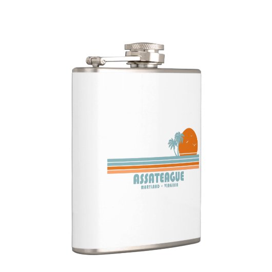 Assateague Island Maryland Virginia Sun Palm Trees Heupfles (Rechts)