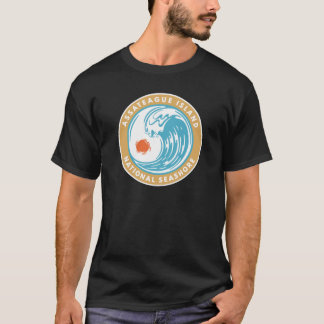 Assateague Island National Seashore Beach aan de k T-shirt