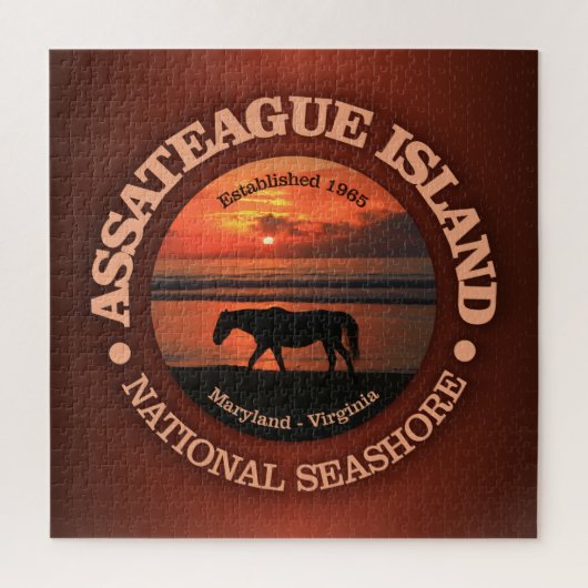 Assateague Island National Seashore Legpuzzel (Verticaal)