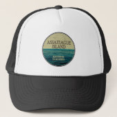 Assateague Island National Seashore Ocean Birds Trucker Pet (Voorkant)