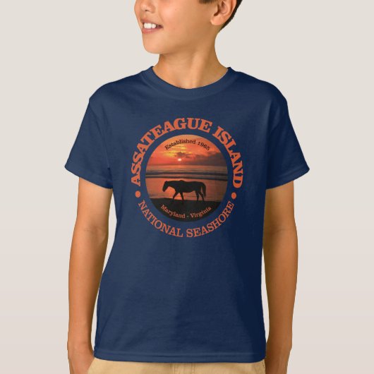Assateague Island National Seashore T-shirt (Voorkant)