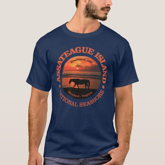 Assateague Island National Seashore T-shirt (Voorkant)