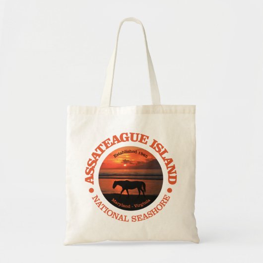 Assateague Island National Seashore Tote Bag (Voorkant)