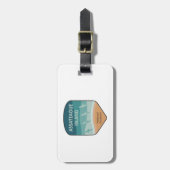 Assateague Island National Seashore Zeemeeuwen Bagagelabel (Voorkant verticaal)