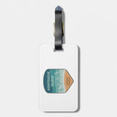 Assateague Island National Seashore Zeemeeuwen Bagagelabel (Achterkant verticaal)