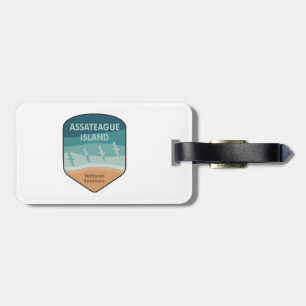Assateague Island National Seashore Zeemeeuwen Bagagelabel