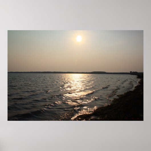 Assateague Island Sunset Poster (Voorkant)