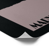 Assateague Island Travel Poster (Hoek)