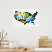 Assateague Island USA Poster (Keuken)
