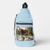 Assateague Island Wild Horse Sling Bag (Voorkant)