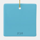 Assateague Island Zee Gull over het strand Keramisch Ornament (Achterkant)