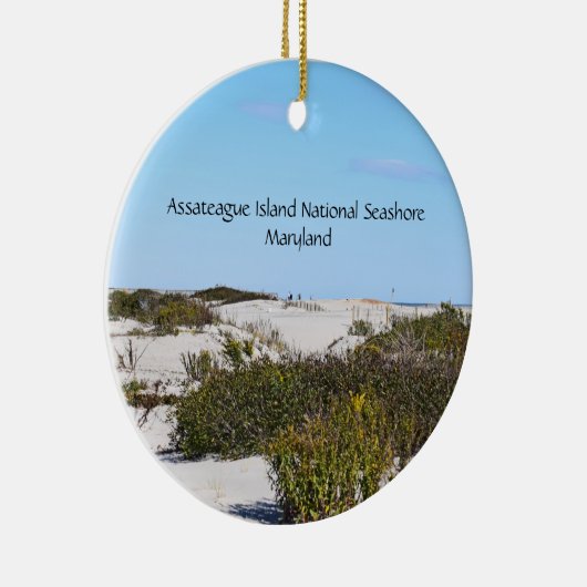 Assateague Keramisch Ornament (Rechts)