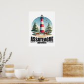 Assateague Lighthouse  Poster (Keuken)