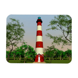 Assateague Lighthouse, Virginia Easterm Shore Magneet