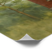 Assateague Lighthouse Watercolor Poster (Hoek)